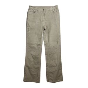 Eileen‎ Fisher Petite Straight Leg Pants Sz PP 28" Waist Organic Cotton Stretch
